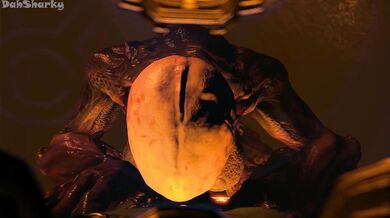 Wow, that was intense! Watch as the hellknight dooms the female in this Dah-sharky porno!