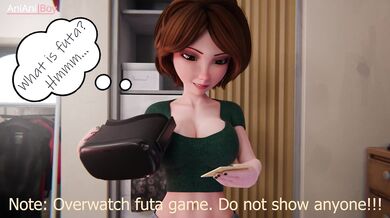 This hot Aunty Cassie found a VR helmet that allows her to fulfill her naughtiest fantasies with AniAniBoy