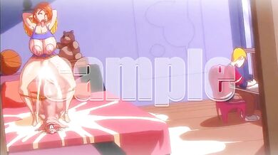 Rons Room with the angel-like creatures