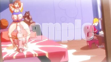 Rons Room with the angel-like creatures