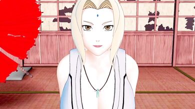 Sakura - Ino - Temari - Hinata - Konan - Choza - Shikamaru - Neji - Gaara: They All Want To Fuck Tsunade