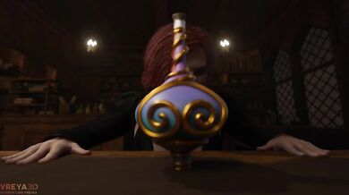 Mrs Triss’s Breasts Explode with Joy!