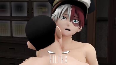 The Big Bang Theory (Inasa X Shouto Hentai Parody)