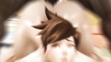 Tracer, The Slut: A Horny Angel Production