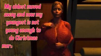 A sexy MILF and a young stud ruin Christmas for each other in the best way possible