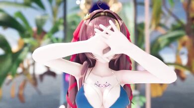 Sexy Busty Lesbian TOMBOYS in LOVE!