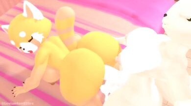 Jizzing on the Raccoon with Sound - [Leviantan581re]