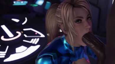Samus Sucking a Big Black Cock [MrRed1] [4K]