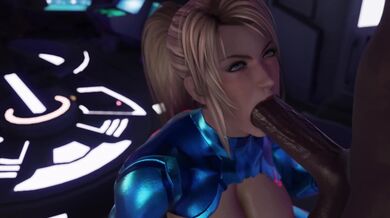 Samus Sucking a Big Black Cock [MrRed1] [4K]