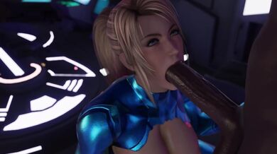 Samus Sucking a Big Black Cock [MrRed1] [4K]