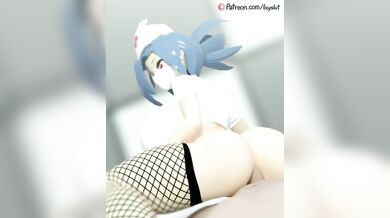 The big-titted nurse got a massive injection