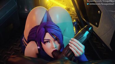 Awesome 3D Animation of Adorable Japanese Girl in Sexy Lingerie Blowing Kisses, Tickling and Seducing You with Cute Voice!