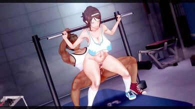 Fitness Freak Mom Gets Fucked at the Gym