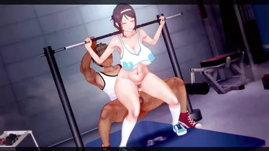 Fitness Freak Mom Gets Fucked at the Gym