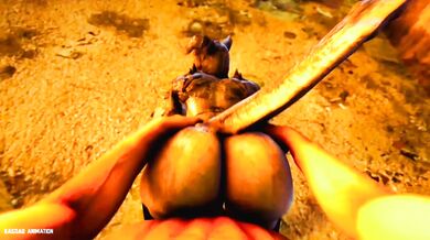 The Female Deathclaw and her Doggy Style with [KASDAQ]