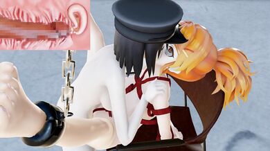 The Taurine Babe and the Aqua Futanari Sex [taurine65535mg]