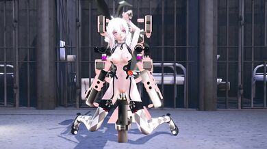 Insect Invasion! Haku gets pounded by creepy crawlers on the machine!