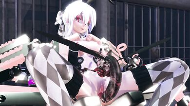 Insect Invasion! Haku gets pounded by creepy crawlers on the machine!