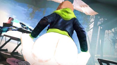 Slippery Shiranui-chan and Matured Goon get Wild in the Woods