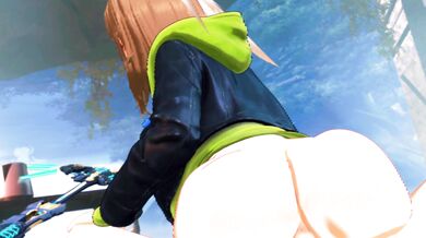 Slippery Shiranui-chan and Matured Goon get Wild in the Woods