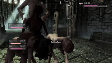 Sexy Skyrim Dragon Lord Widowed by War, but Reawakened in the Bedroom!