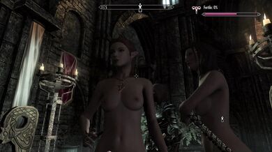 Sexy Skyrim Dragon Lord Widowed by War, but Reawakened in the Bedroom!