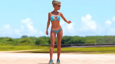 Ariel the Mermaids Wet and Walking Adventure