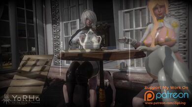 Luscious Lady Lickers: Tea Time (Pod cam, No Top) [Zipping]