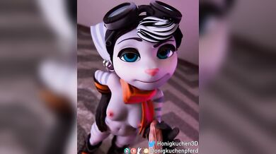 One-handed Handjob with a Sexy Rivet Fixation