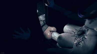 Watch as Jill Valentine gets stuck in a vent and is eventually fucked by a mysterious stranger! This hentai PORN video will leave you breathless