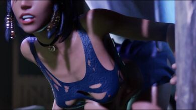 Watch as Pharah and her horse get pounded in the ass by The Bartender!