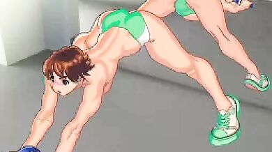 Watch the erotic video Sakura Workout (Green Vanilla Tops) Bingotarte online