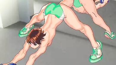 Watch the erotic video Sakura Workout (Green Vanilla Tops) Bingotarte online