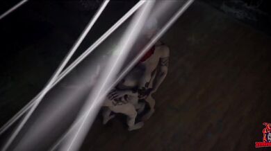 Randys Bullet and X-Carmella Corset Fucking April Fooze in ERP