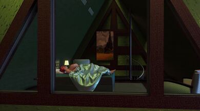 Velna, the Rohella Demoness, is caught in a delusional fantasy as she pleasures herself with various objects while moaning erotically