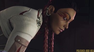 The story of a seductive white and black wolf, sitting on the dicks of unsuspecting men in the forest