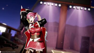 Marine Vtubers MMD Erotic Adventure