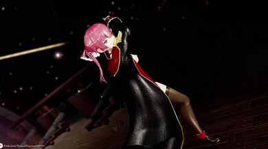 Marine Vtubers MMD Erotic Adventure