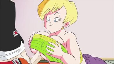 Gohan gets a Titillating Titjob from his Sexy Teacher Erisa during Class!