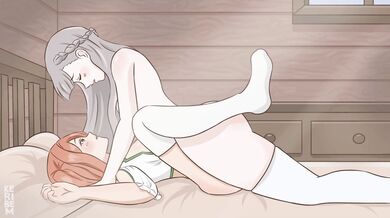 Hentai Sex Adventures of Lawine and Kanne: All Day Love Making