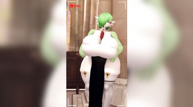 Watch as a Gardevoir takes control of a camera and uses it to pleasure herself in ways you never thought possible, all while being the ultimate futa!