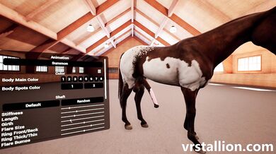 One-Eyed Stallion Customizes His VR Experience in Stallion 21 Desktop Gameplay