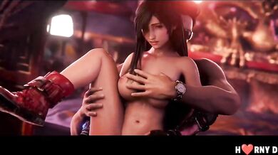 Tifa cheats on Cloud with Johnny Cage