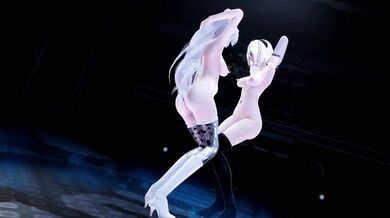 Hentai Milk Mix - Schnee and 2B