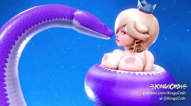 The Queen of the Cosmos and Her Dominating Orgy with Mushroom People!