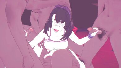 Mayu Midori and Rin Ikishima: The Lost Bet [Kakegurui]