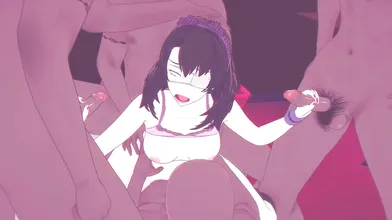 Mayu Midori and Rin Ikishima: The Lost Bet [Kakegurui]