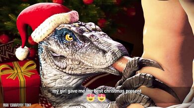 Mommy Gets A Blue Christmas Present