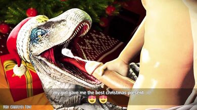 Mommy Gets A Blue Christmas Present