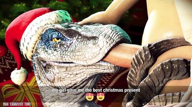 Mommy Gets A Blue Christmas Present